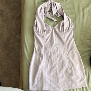 Lucy in the Sky Lavendar Mini Dress